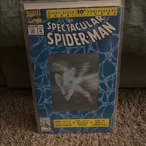 Marvel Spectacular Spider-Man Comic - Blue and White